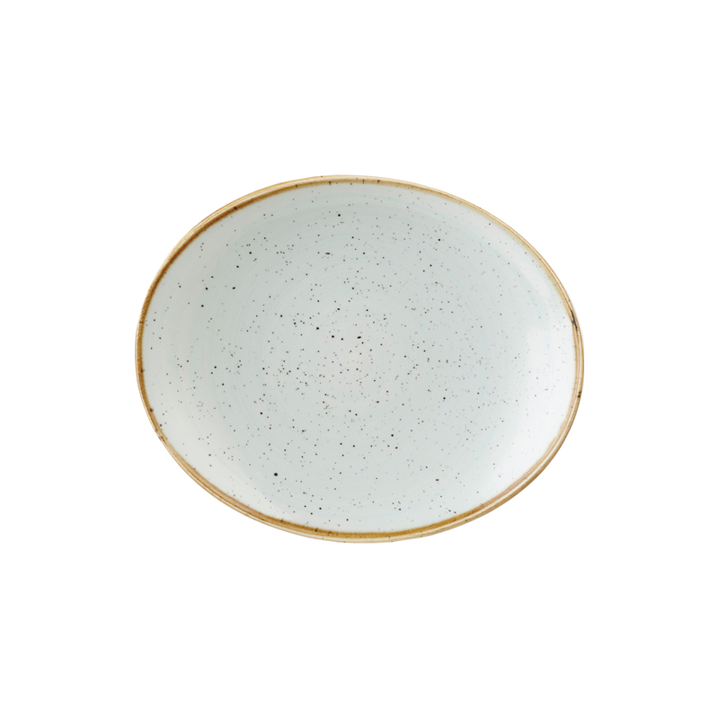 Churchill Stonecast Oval Plate