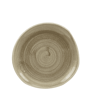 Churchill Stonecast Patina Organic Round Plates