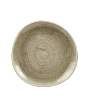 Churchill Stonecast Patina Organic Round Plates