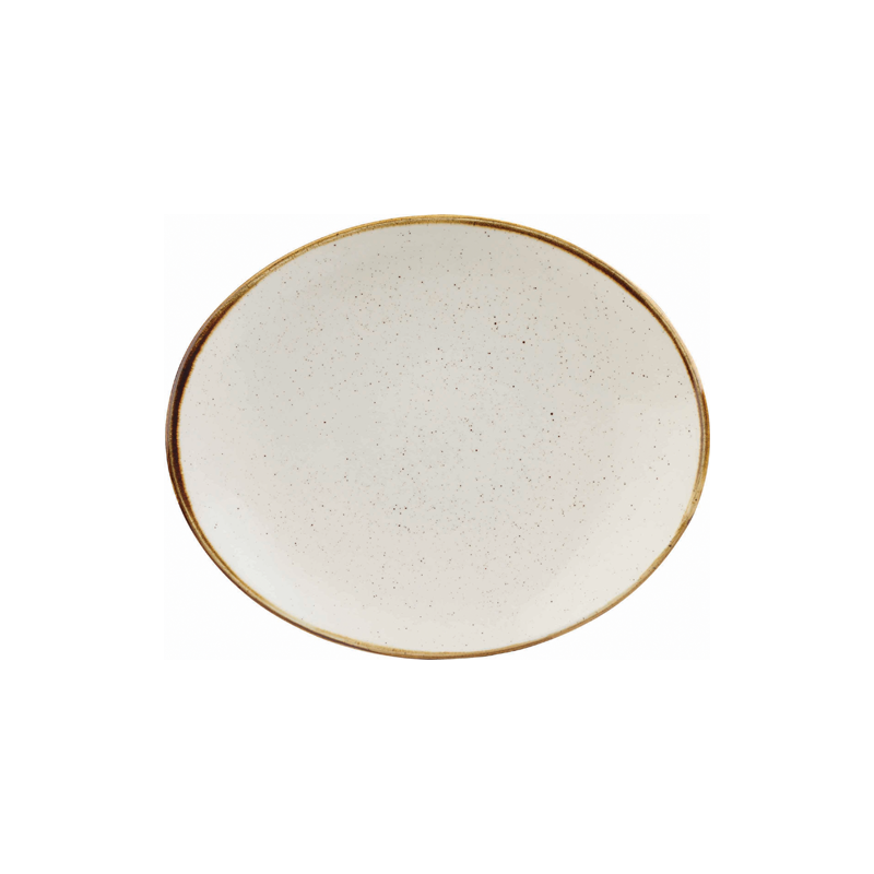Churchill Stonecast Oval Plate