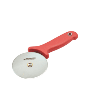 Genware Pizza Cutter Red Handle - Case Qty 1