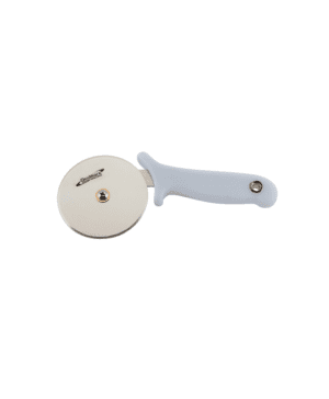 Genware Pizza Cutter White Handle - Case Qty 1