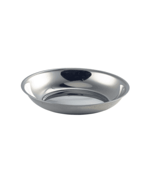 St/Steel Round Dish 4" - Case Qty 1