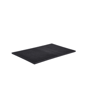 Service Bar Mat 12" x 18" Black - Case Qty 1