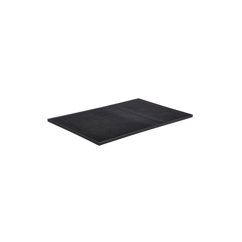 Service Bar Mat 12" x 18" Black - Case Qty 1