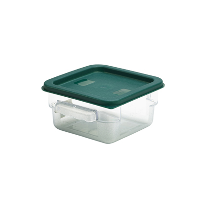 Lid for Storplus Square Containers 1.9/3.8L Green - Case Qty 1