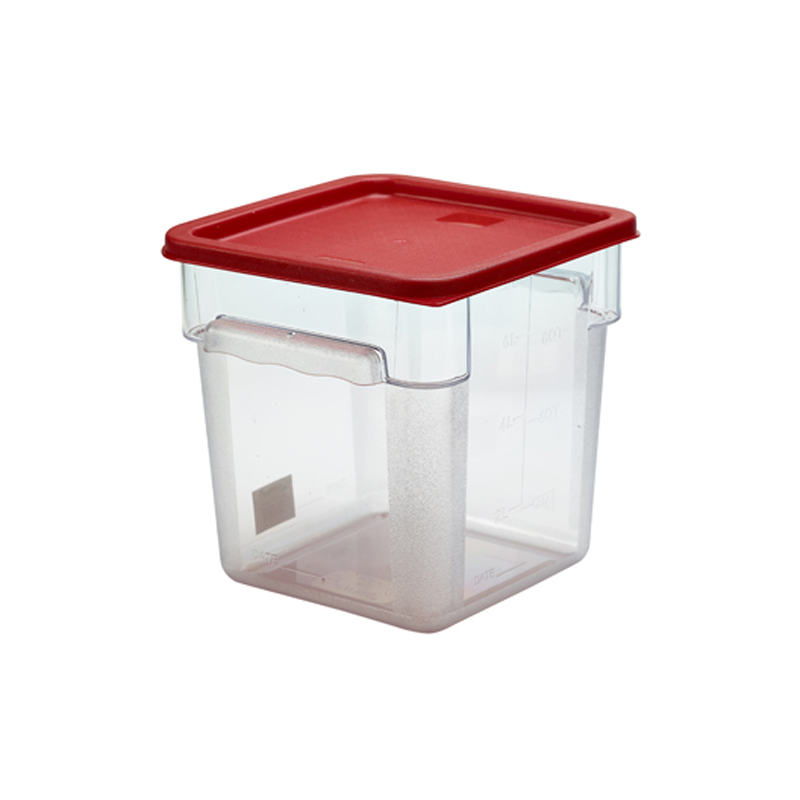 Lid for Storplus Square Containers 5.7/7.6L Red - Case Qty 1