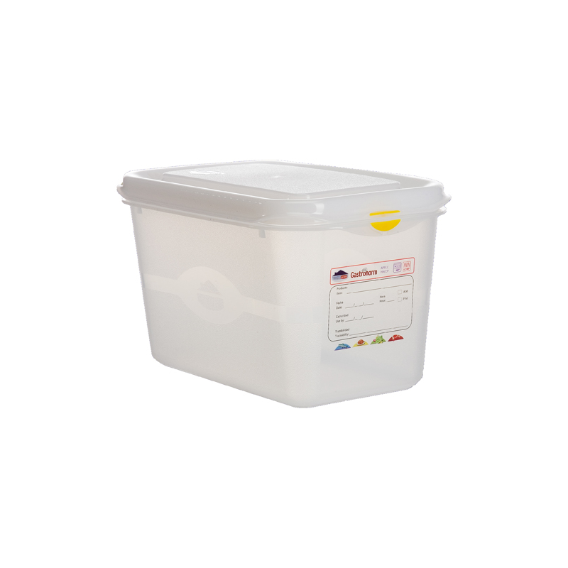 GN Storage Container 1/4 265 x 163mm 150mm Deep 4.3L - Case Qty 6