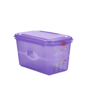 Allergen GN Storage Container 1/4 265 x 163mm 150mm Deep 4.3L - Case Qty 6
