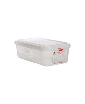GN Storage Container 1/3 325 x 187mm 100mm Deep 4L - Case Qty 6