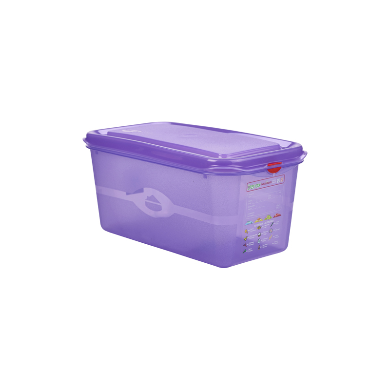 Allergen GN Storage Container 1/3 530 x 325mm 150mm Deep 6L - Case Qty 6
