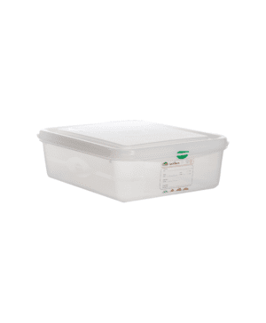 GN Storage Container 1/2 325 x 265mm 100mm Deep 6.5L - Case Qty 6