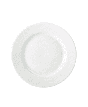 RGW Classic Winged Plate 19cm White - Case Qty 6