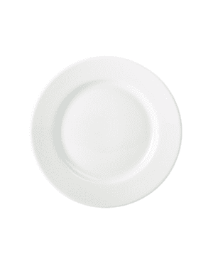 RGW Classic Winged Plate 23cm White - Case Qty 6