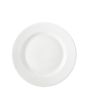 RGW Classic Winged Plate 26cm White - Case Qty 6