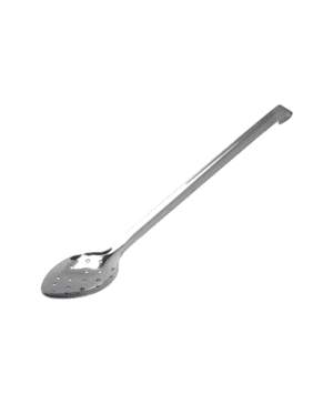 St/Steel Perforated Serving Spoon with Hook End 30.5cm 14" - Case Qty 1