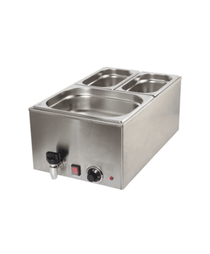 Bain Marie 1/1 with Tap 1.2Kw - Case Qty 1