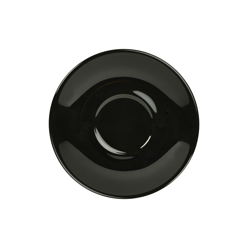 RGW Saucer 12cm Black - Case Qty 6