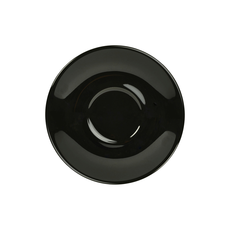 RGW Saucer 13.5cm Black - Case Qty 6