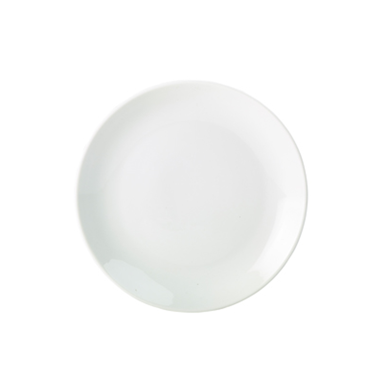 RGW Coupe Plate 18cm White - Case Qty 6