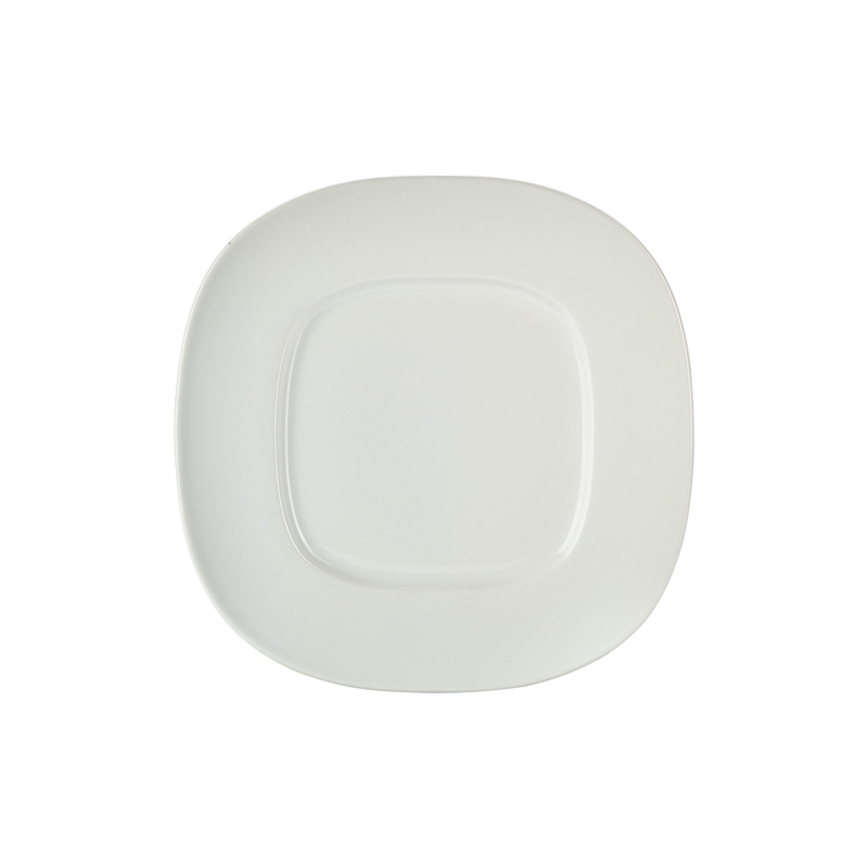 RGW Wide Rim Rounded Square Plate 28cm - Case Qty 4