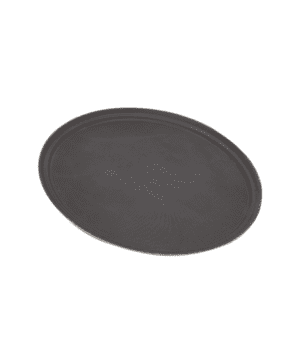 Tray Gengrip Fibreglass Oval 31" Black - Case Qty 1