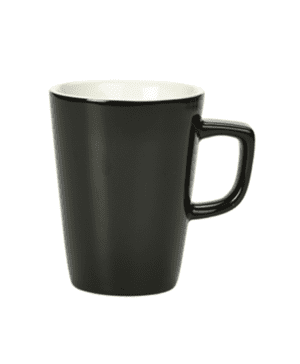 RGW Latte Mug 34cl Black - Case Qty 6