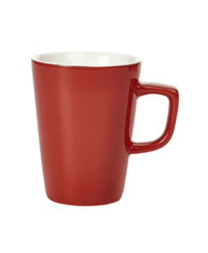 RGW Latte Mug 34cl Red - Case Qty 6