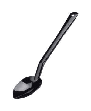 Polycarbonate Serving Spoon Solid Black 33cm 13" - Case Qty 1