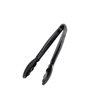 Polycarbonate Utility Tongs Black 30.5cm 12"  - Case Qty 1