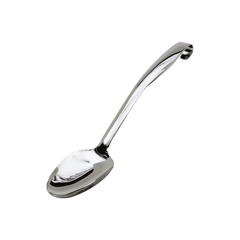 Hollow Handle Buffet Utensil Plain Spoon 35cm - Case Qty 1
