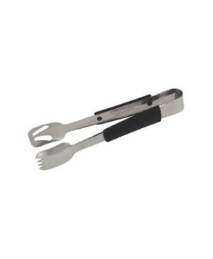 Genware Plastic Handle Buffet Tongs Black - Case Qty 1