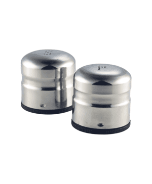 St/Steel Jumbo Condiment (S&P Pair) 65x75mm - Case Qty 1