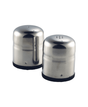 St/Steel Mini-Jumbo Condiment(S&P Pair)45x50mm - Case Qty 1