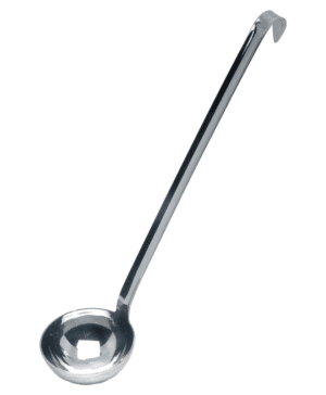 St/Steel One Piece Ladle Hook End 20cl 7oz - Case Qty 1