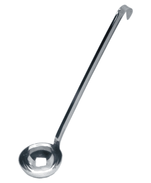 St/Steel One Piece Ladle Hook End 50ml 1.5oz - Case Qty 1