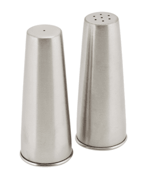 Conical Screw Base Condiment Set - Case Qty 1