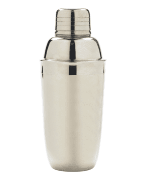 St/Steel Cobbler Cocktail Shaker 23cl - Case Qty 1