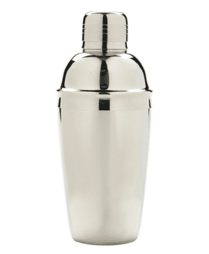 St/Steel Cobbler Cocktail Shaker 50cl - Case Qty 1