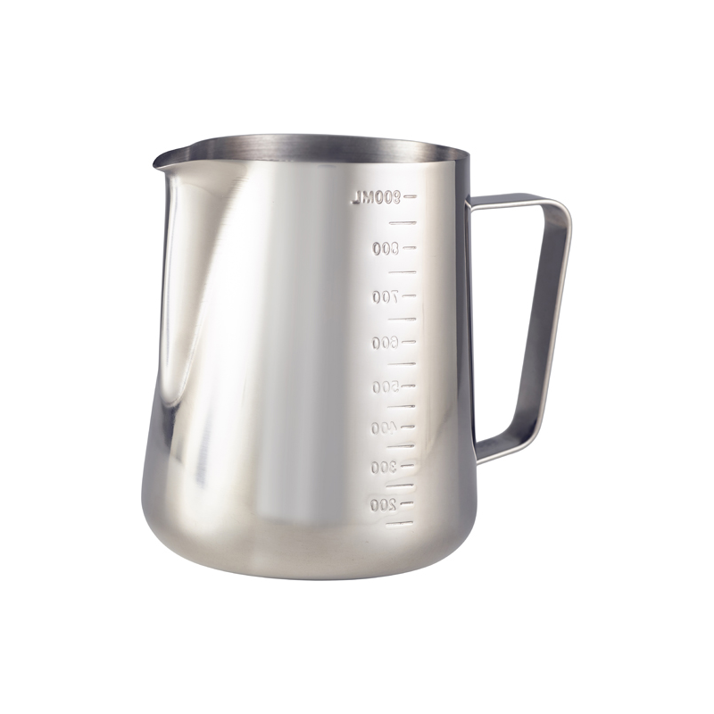 St/Steel Graduated Milk Jug 90cl / 32oz - Case Qty 1