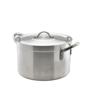 Genware Stewpan & Lid 24cm 7 lt - Case Qty 1