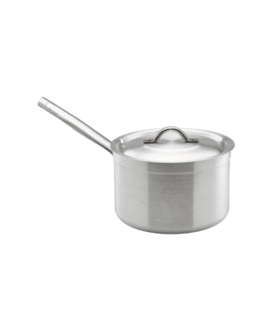 Genware Saucepan & Lid 18cm 3 lt - Case Qty 1