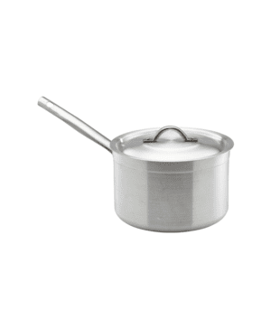 Genware Saucepan & Lid 24cm 7 lt - Case Qty 1