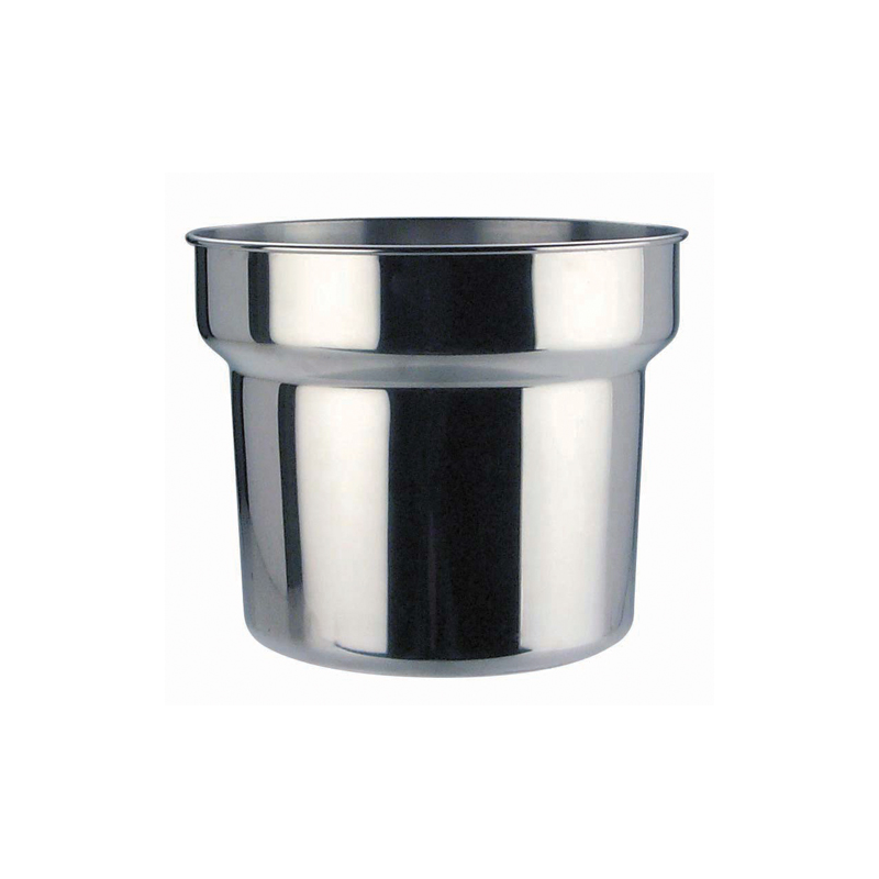 St/Steel Bain Marie Pot 4.2 lt 21 x 17cm - Case Qty 1
