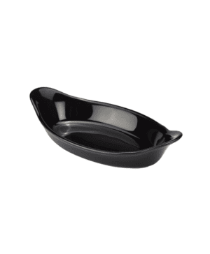RGW Oval Eared Dish 22cm Black - Case Qty 4