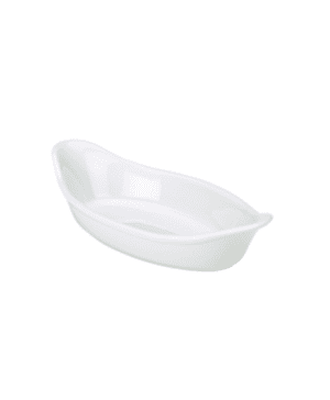 RGW Oval Eared Dish 22cm/8.5" - 26cl/9.1oz White - Case Qty 4