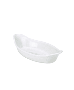 RGW Oval Eared Dish 28cm/11" - 56cl/19.75oz White - Case Qty 4