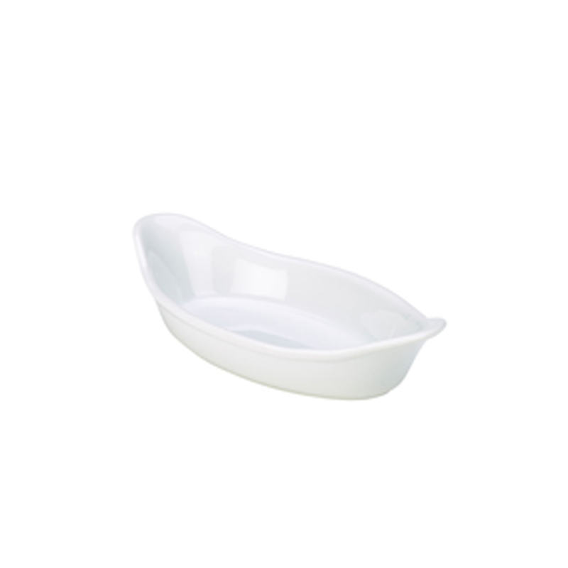 RGW Oval Eared Dish 28cm/11" - 56cl/19.75oz White - Case Qty 4