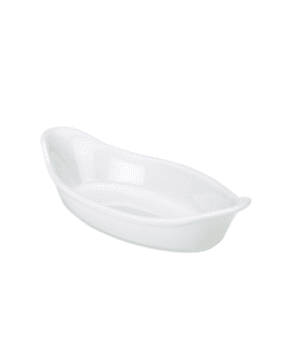 RGW Oval Eared Dish 32cm/12.5" - 73cl/25.7oz White - Case Qty 4