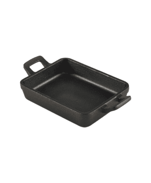 Mini Cast Iron Rectangular Dish 14x11x4.5cm - Case Qty 1